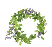 Générique Guirlandes de Fleurs de Noël 6 pcs Violet 200 cm,Maison & Jardin, Décorations, Couronnes et guirlandes, Pourpre (Poids 0.44KG)