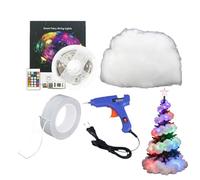 Générique Guirlandes Lumineuses De Noël - 5,0 m Imperméable Multi-Modes | Guirlandes Féeriques Décorations De Noël,Pour Intérieur Chambre Bureau Ferme Fête Décorations Jardin Patio Porche Vacances