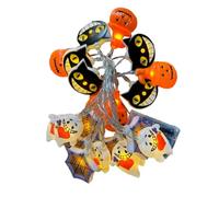 Générique Guirlandes Lumineuses Halloween - Guirlande Lumineuse Fête - Éclairage Décoratif Résistant Intempéries pour Arbre Jardin Clôture Terrasse Balcon