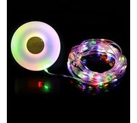 Générique Guirlandes Lumineuses pour Camping | Guirlande LED Lanterne | Lanterne Tente Imperméable | pour Camping Randonnée Patio Jardin Arrière-cour Fête Porche Balcon