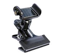 Générique Guitar Phone Holder - Adjustable Universal ABS Mount | Heavy Duty Phone Clip Stand for Guitar, Ukulele, Bass, Violin | Streaming, Recording & Practice Use Creativity Wherever You are