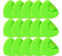 Générique Guitar Pick Holder Organiser - 15 Pieces Guitar Pick Triangle Holder Case, Adhesive Stick Guitar Pick Holder, Reusable Portable Pick Organizer, for Ukulele, Banjo, Bass (Random Colour)
