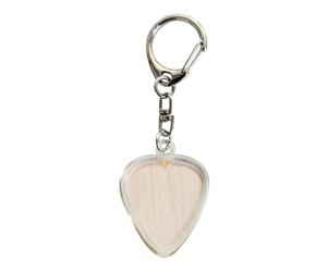 Générique Guitar Pick Storage Keychain - Porte-Médiator Portable avec Porte-Clés - Accessoire de Stockage pour Instruments de Musique - Musicophiles Hommes Femmes Passionnés
