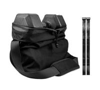 Générique Gym Bags for Men,Drawstring Dumbbell Carry Case | with Adjustable Strap Mens Gym Bag,for Training Camping Swimming Carrying Dumbbells from 1 LBS to 20 LBS