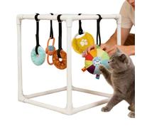 Générique Gym De Jeu Canin | avec 5 Jouets et Centre d'Activité Interactif - Jouets d'Enrichissement pour Chiot,pour l'Entraînement, Le Calme à la Maison, Contre l'Ennui et Le Stress en Intérieur