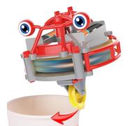 Générique Gyroscope Toy for Kids - PP 10x10x11cm | Electric Spinner Toy Fingertip Gyro 2 in 1 Design, Toys | Interactive Stress Relief Girls Adults Play Gift Use