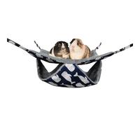 Générique -Hängematte - Eichhörnchenbett | Weiche Hängematte für Kleine Tiere, Warm, waschbar, mit Haken zum Aufhängen, Ideal für Käfige, Kaninchen, Ratten,
