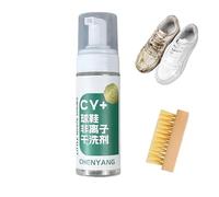 Générique Haibus Foam Sneaker Cleaner Set, Shoe Cleaner With Cleaning Brush, Rich Foam, Deep Clean, Reduce Aging for Shoes (1Set)