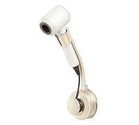 Générique Hair Dryer Storage Rack - Bathroom Wall Bracket for Styling Tools | Alloy Steel Frame with Protective Finish, Open Ring Holder, Space Organizer for Vanity Salon Open Ring Support 3.15x13 in