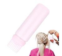 Générique Hair Dye Comb Bottle - Empty Root Applicator with Comb Teeth Design, Refillable Bottle | Professional Coloring Tool for Scalp Application, Hair Salon, and Home DIY Use