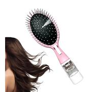 Générique Hair Spray Brush Set - Liquid Spraying Smoothing Multifunctional Mister System, Portable Water Mist Hair Care Tool Kit, Scalp Massage Grooming Brush, Salon Home Travel Beauty Use Women