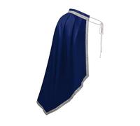 Générique Half Shoulder Cape Shawl - 51.18 Inch Medieval Knight Costume | Polyester Elegant Accessory - Versatile Renaissance Cloak Perfect For Cosplay Halloween Masquerade Stage School Home