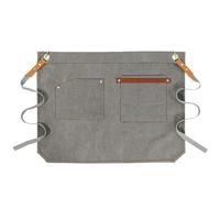 Générique Half Waist Server Smock - 30x50cm Water Polyester for Fast Paced Service, Adjustable Side Tie Closure with Durable Fabric, Uniform Protection Gear for Restaurant Apartment Farmhouse