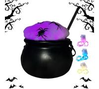 Générique Halloween Black Cauldron - PP Light Up Party Bowl Decoration
