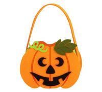 Générique Halloween Candy Bags, Trick Or Treat Sacks, Reusable Pumpkin Goody Totes, Non-Woven Fabric, Large Capacity, Reinforced Handles, Easy Carry, Festive Look, Perfect for Party, Treats, Events