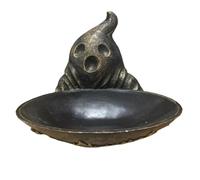 Générique Halloween Candy Bowl | Cute Resin Ghost-Shaped Decorative Statue