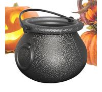 Générique Halloween Candy Bucket, Reusable Trick Or Treat Pot, Decorative Prop for Holiday Parties, Kids Toddler Girls Boys Adults, Indoor Outdoor Use, Halloween Costume Accessory Collection