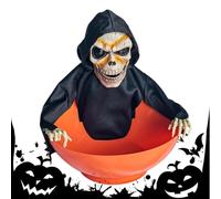 Générique Halloween Candy Holder - Animated Skeleton Holiday Decor