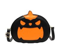 Générique Halloween Casual Bag - Pumpkin Bag Little Shoulder Bags | Halloween Purse | Fun Pumpkin Shoulder Bags | Leather Pumpkîn Purse | Hallowêen Shouldêr Bâg for Women Hallowêên