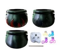 Générique Halloween Cauldron Decor, Witch Kettle Prop, Festive Party Pots