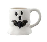 Générique Halloween Ceramic Mug With Cute Ghost Motif For Home Or, Ghost Ceramic Cup Coffee Mug Versatile For Decoration And Everyday Use, Decorative Drinking Vessel Cute Room Decoration Parties &