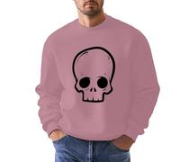 Générique Halloween Chasse Portefeuille Pull à Capuche Manches Longues et imprimé 3D pour Homme Femme, Mode décontractée Vert(Rose,XXL)