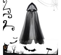 Générique Halloween Cloak, Witch Cape, Hooded Costume, Lightweight Cloth Materials, Size Fits All, Cosplay, Masquerade Ball, Photography, Party, Stage Use, Halloween Witch, Unisex