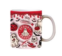 Générique Halloween Coffee Mug | 350ml Trick Or Treat Ghost Cup