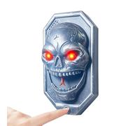 Générique Halloween - Cordless Battery Light & Sound Skull Chime