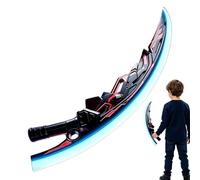 Générique Halloween Cosplay Requisite - 33×3,5×35 Cm Leuchtendes Spielzeug Mit 7 Farblichtmodi & Soundeffekten | Typ-C Aufladbar | Bühnen- & Theaterrequisite Für Kinder, Teenager & Erwachsene