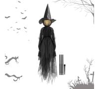 Générique Halloween Decor - Outdoor Scary Creative Waterproof | Holding Hands Screaming Witches - For Home Store Mall Outdoor Halloween Garden