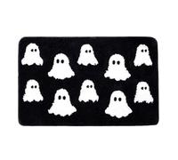 Générique Halloween Decorations Runner Rapis - Mignon Ghost Skeleton Tapon Runners pour couloirs, Couloir Lavable Non Glissant Runner Low Pil Long Haule Long pour la Chambre à Coucher de la Cuisine