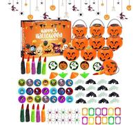 Générique Halloween Favors, Spooky Party Treats, Non Candy Goodie Pack, Fun Prank Toys Assortment, Gothic Decor Gift Set, Great for Kids, School Playtime, Events, Home, Games, Festivals