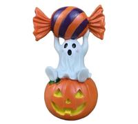 Générique Halloween Figurine Candy Ghost - Pumpkin Home Decoration Statue