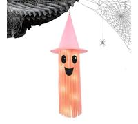 Générique Halloween Ghost Decor, Light Up Phantom, Flying Haunted Prop