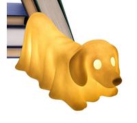 Générique Halloween Ghost Dog Light, Led Resin Nightlight Statue, Cute Desktop Figurine for Tabletop, Mantel, Fireplace, Bookshelf, and Holiday Children’s Halloween Decoration