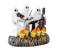 Générique Halloween Ghost Figurine | 16.48x14.98x11.5cm Spooky Resin Ghost Statue - Dynamic Festive Seasonal Spooky Desk Ornament for Holiday Tabletop Centerpiece Desktop Bedroom Home Bookshelf