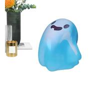 Générique Halloween Ghost Figurines - Resin Glow in The Dark Miniatures | Ghost Statue Spooky Halloween Decor with Props, Desks, Bedrooms | Hālloween Mini Ghośt Figurines for Living Room
