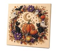 Générique Halloween Ghost Pearl Art DIY Kit，D