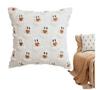 Générique Halloween, Ghost, Pumpkin, Skeleton, Washable Soft Cushion Protector for Outdoor, Workplace, Bedroom, Porch, Kitchen, Nursery, Patio, Sofa, Couch, Living Room 18 X 18 X 3.94 inches