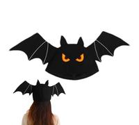 Générique Halloween Hat - Halloween Bat Wings Cosplay Hat for Women