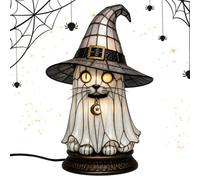 Générique Halloween Lamp - 2D Acrylic Gothic Witch Hat night light