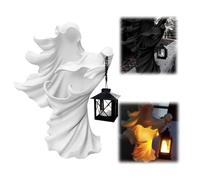 Générique Halloween Lantern - Figurine De Lampes Fantômes, Statue De L' Mystérieux Sombre Spooky, Ghost Lantern Dark Mysterious Man | Ornement Décoratif Créatif pour Jardin De Patio À Domicile
