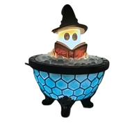 Générique Halloween Lights Ghost, LED Tabletop Ghost Lamp, Spooky Decorative Night Light for Bookshelf, Dorm, Nursery, Desk, Living Room, Table, Farmhouse, Hotel, and Party Halloween Home Décor Use