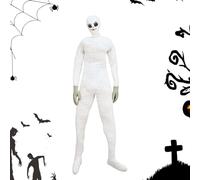 Générique Halloween Mannequin Prop, Spooky Dead Body Decor, Horror Cosplay Accessory, Posable Life-Size Design, Lightweight Foldable Material for Yard, Haunted House, Escape Room, Stage Use