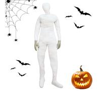 Générique Halloween Mannequin Prop, Spooky Dead Body Decor, Horror Cosplay Accessory, Posable Life-Size Design, Lightweight Foldable Material for Yard, Haunted House, Escape Room, Stage Use