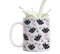 Générique Halloween Mug 325ml Cute Beverage Drinkware With Handle