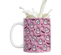 Générique Halloween Mug 325ml Cute Beverage Drinkware With Handle