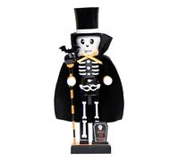 Générique Halloween Nutcrackers, Nutcracker Soldier Figurine Model, Wooden Hand-Painted Collectible Decoration, Detailed and Strong Design, Perfect for Shelf, Table Centerpiece, Mantel Display