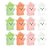 Générique Halloween-Papiertüten, 12 Stück, Tragbare, Wiederverwendbare -